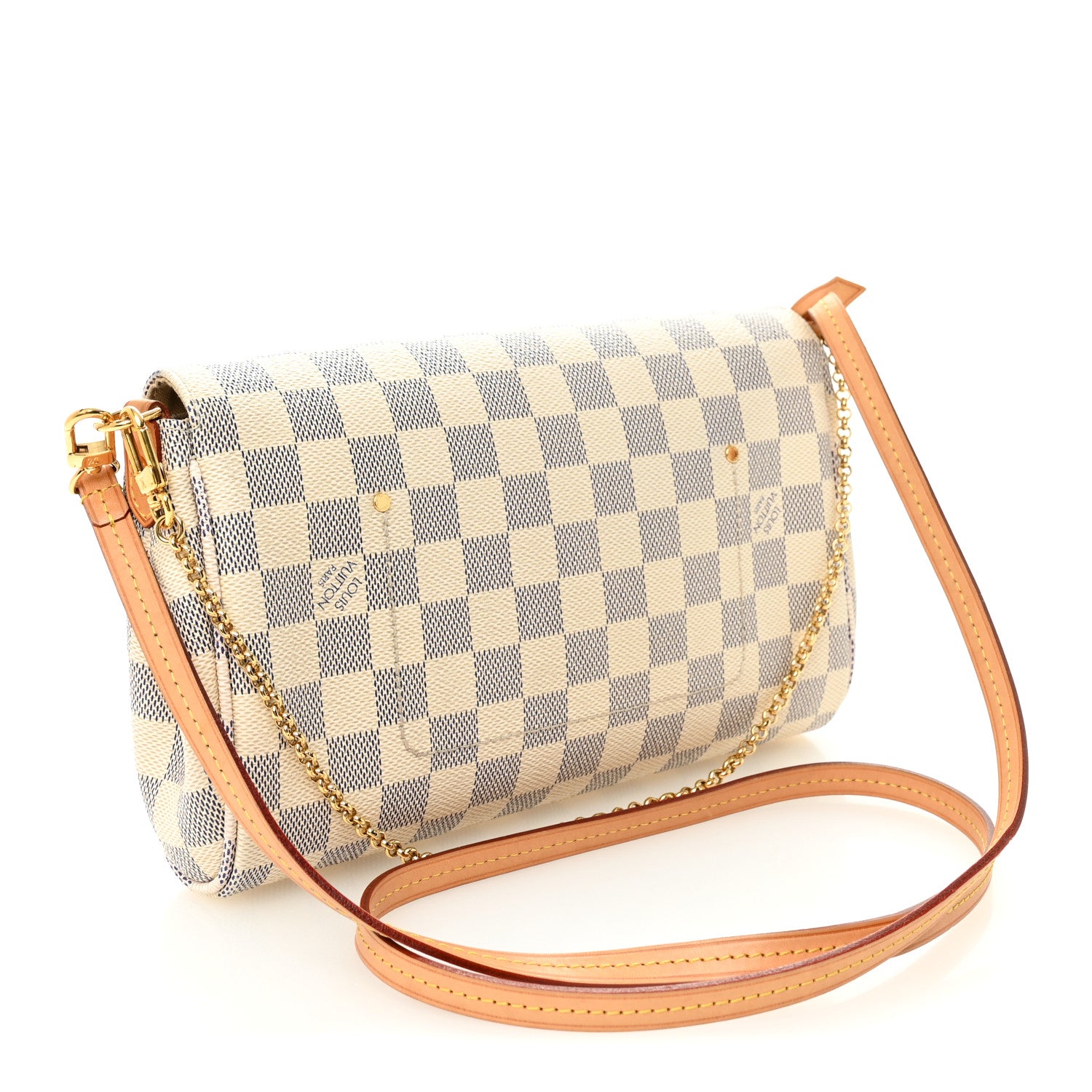Louis Vuitton Damier Azur Favorite MM 3 of 10