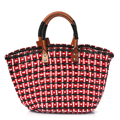 Balenciaga PU Calfskin Bistrot Panier Tote 2 of 9