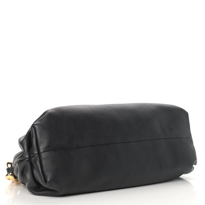Bottega Veneta Calfskin The Pouch Chain Black 4 of 8
