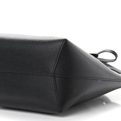 Mansur Gavriel Saffiano Mini Bucket Bag Black Flamma 9 of 11