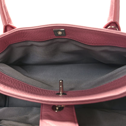 Chanel Calfskin Cerf Executive Shopper Tote Pink 7 of 16