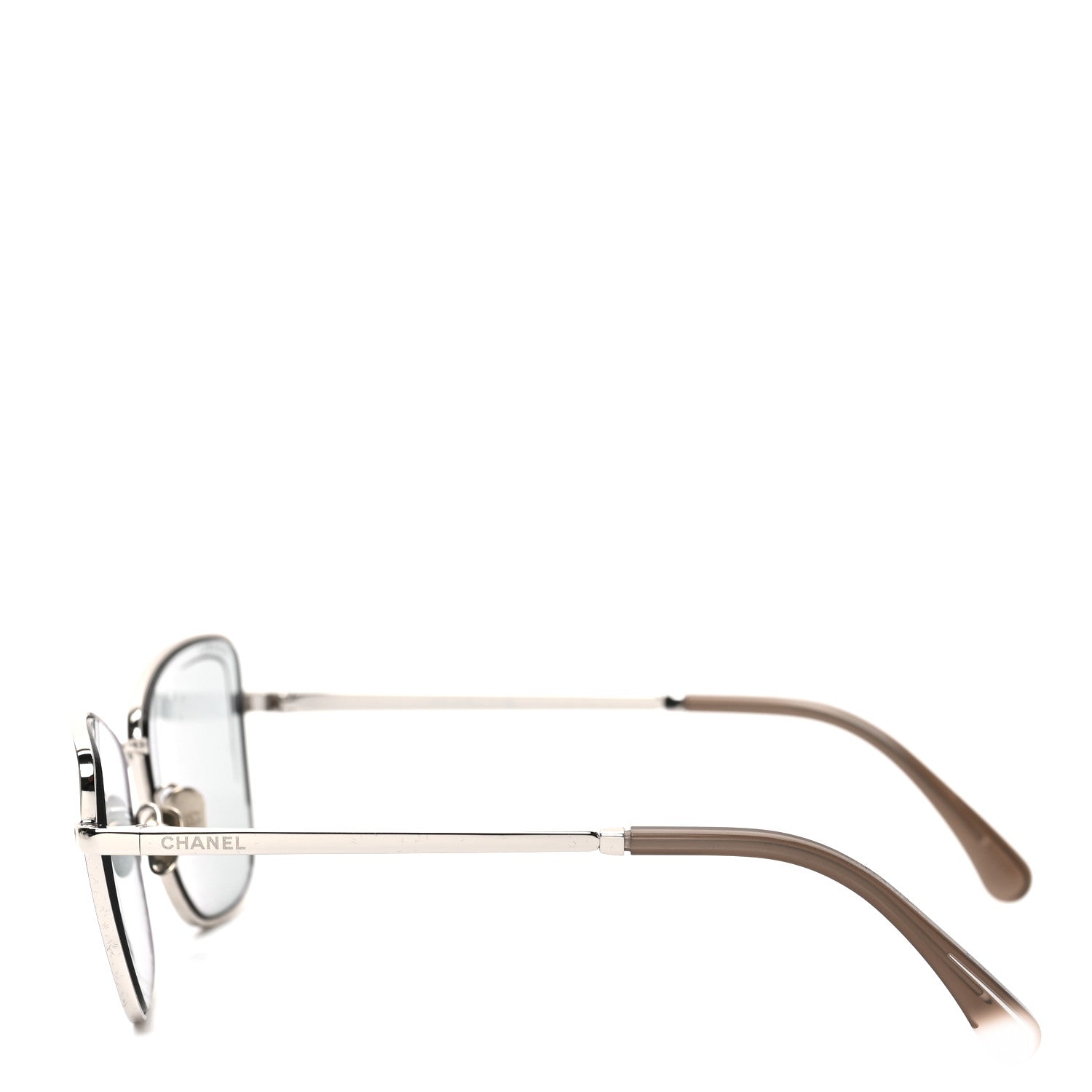 Chanel Metal Cat Eye Sunglasses 4267 Grey 3 of 7