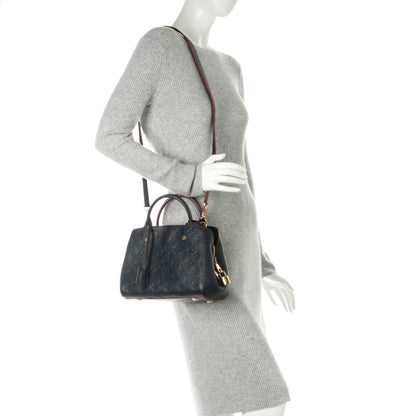Louis Vuitton Empreinte Montaigne BB Marine Rouge 2 of 7