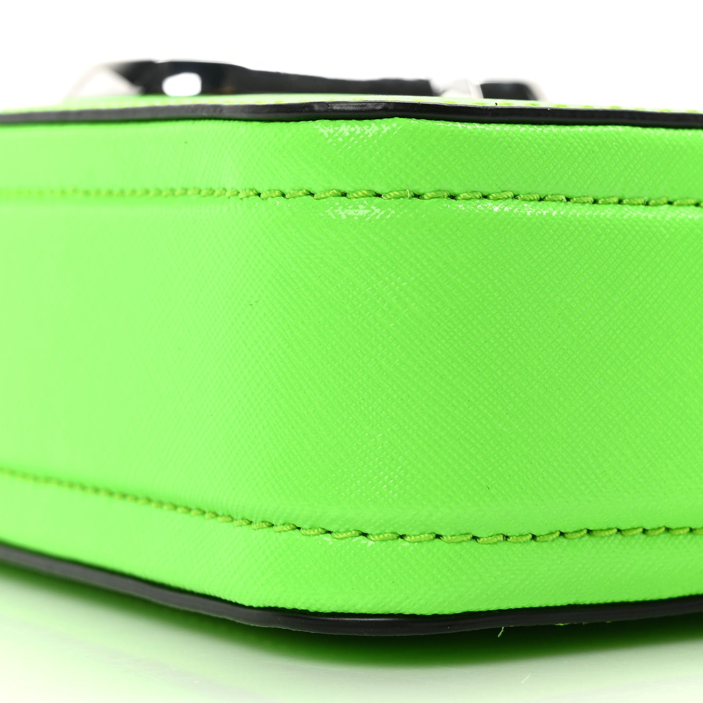 Saffiano Small Snapshot Camera Bag Bright Green