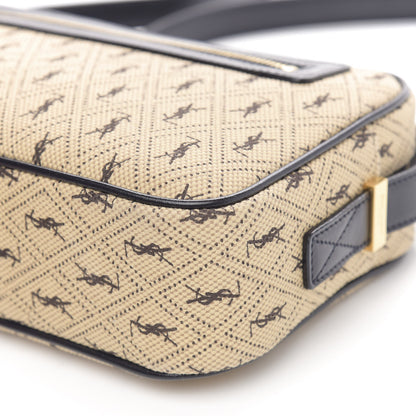 Saint Laurent Canvas Monogram All Over Camera Bag Beige 8 of 9