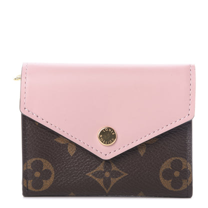 Louis Vuitton Monogram Zoe Wallet Rose Ballerine 1 of 6