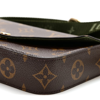 Louis Vuitton Monogram Felicie Strap & Go Kaki 9 of 9