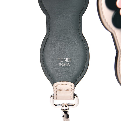 Fendi Vitello Dolce Plexiglass Flowerland Studded Strap You Camelia Multicolor 4 of 5