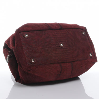 Saint Laurent Suede Printed Medium Easy Y Bag 4 of 7