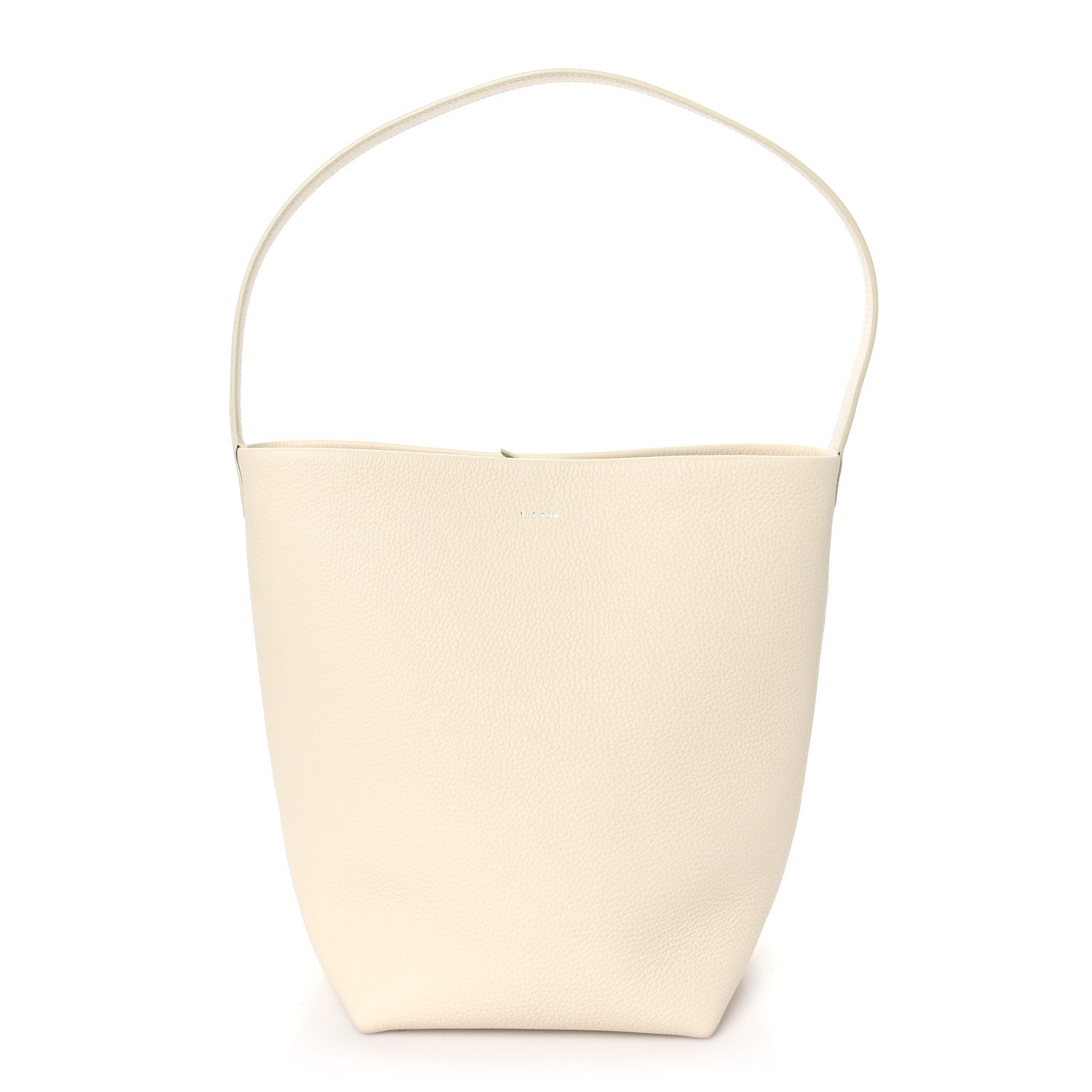 The Row Grained Calfskin Medium N/S Park Tote Ivory 1 of 9