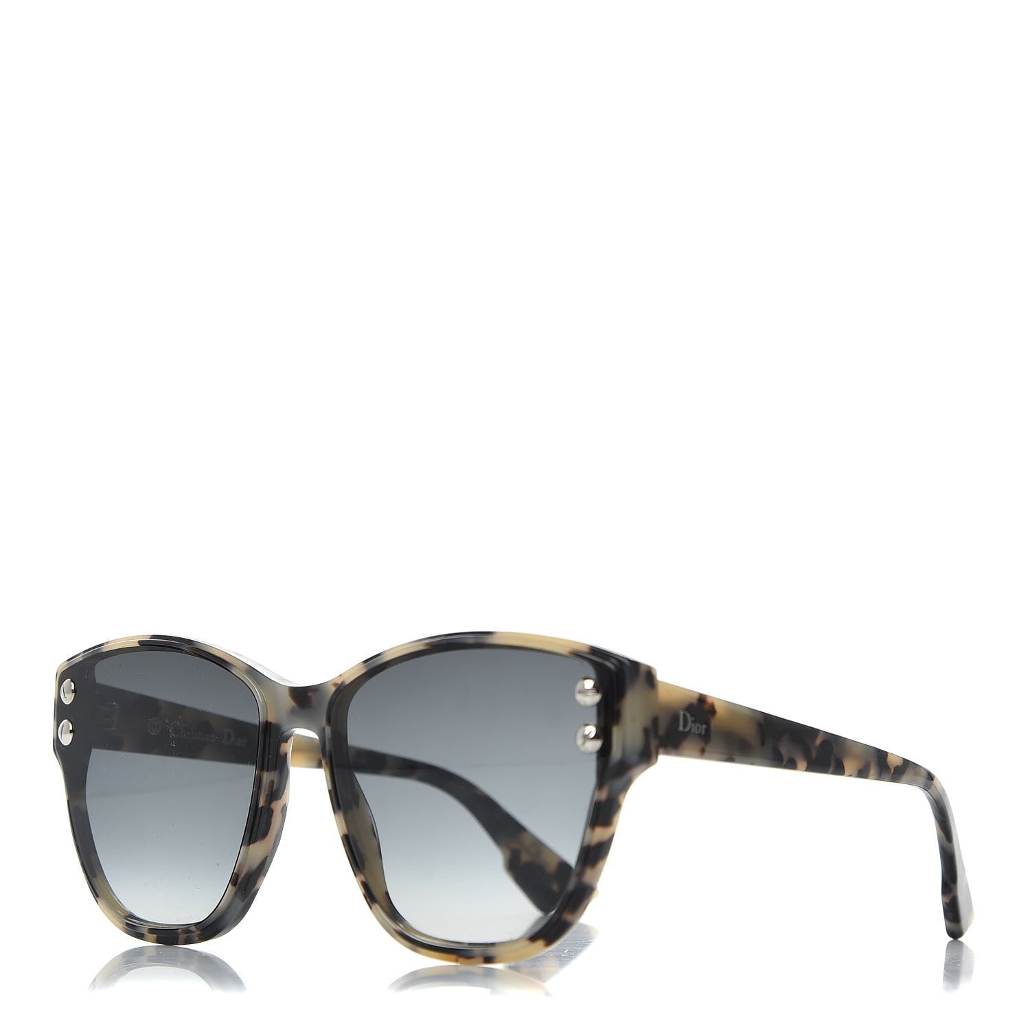 Christian Dior Addict 3 Sunglasses Havana Spotted 1 of 7