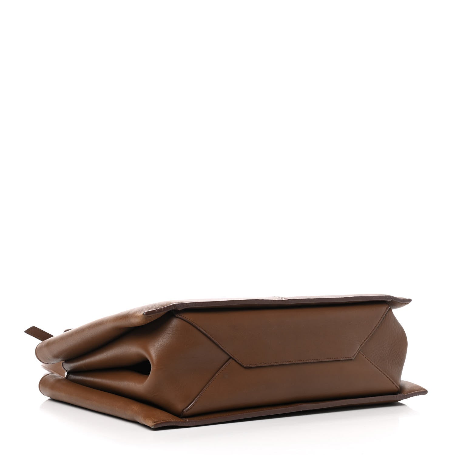 Celine Calfskin Medium Tri-Fold Bag Taupe 4 of 26