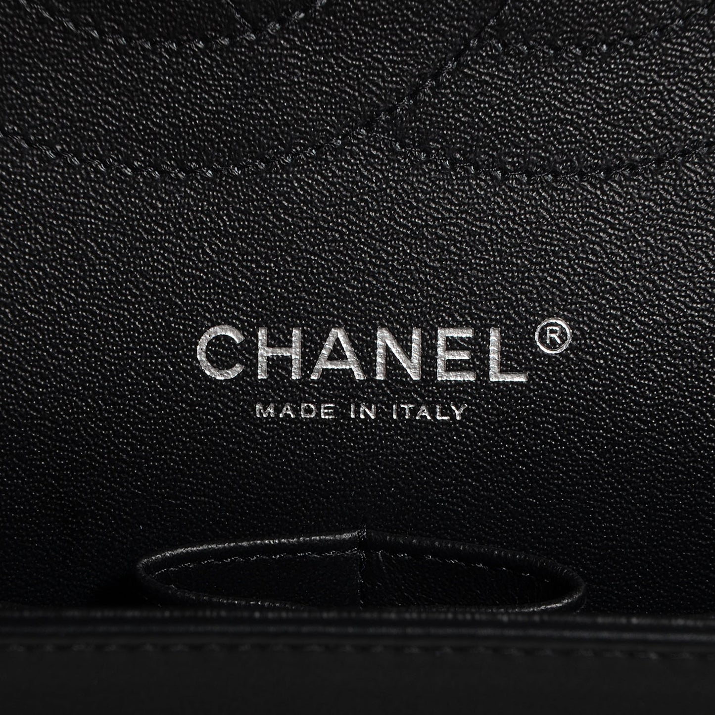 Patent Jumbo Double Flap Black