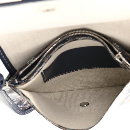 Goyard Goyardine Plumet Wallet Clutch Navy 5 of 7