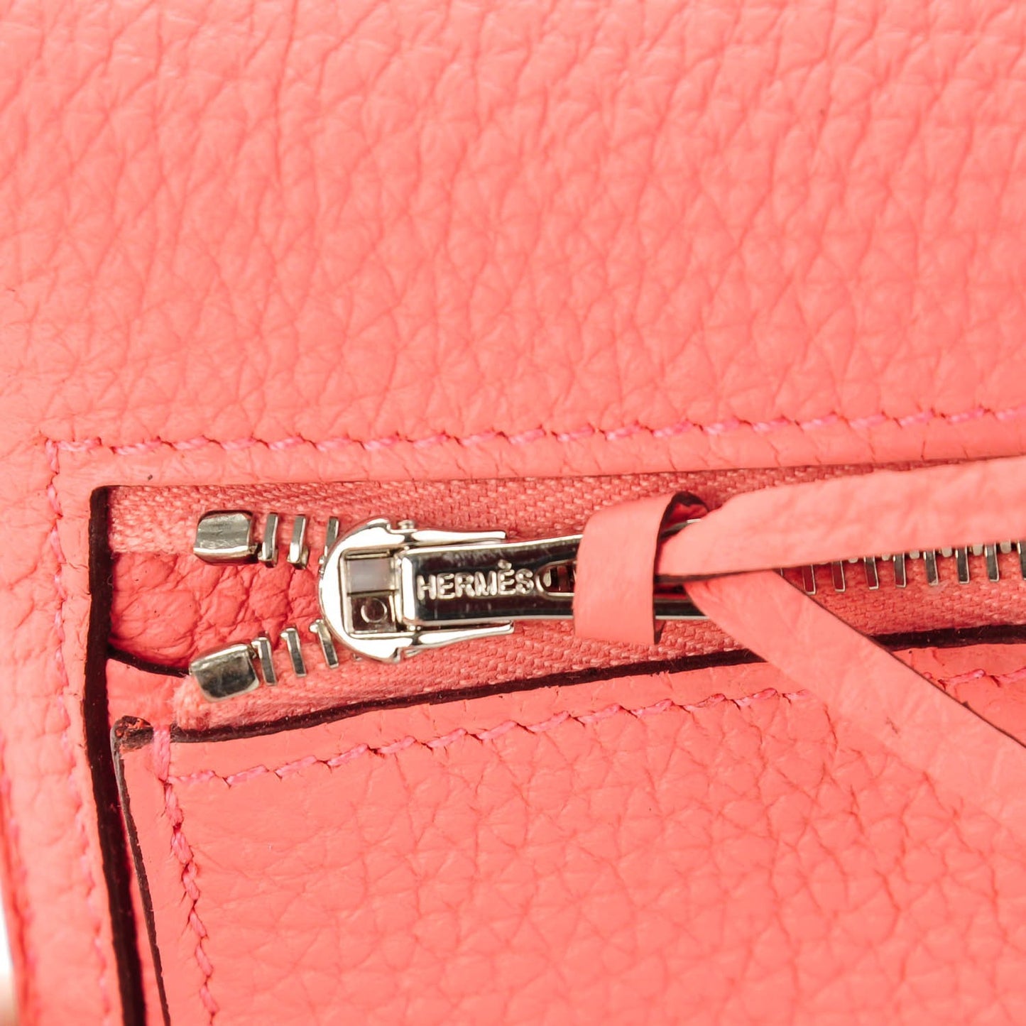 Togo Dogon Recto Verso Wallet Rose Candy