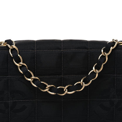 Chanel Nylon Medium Travel Flap Black 8 of 10