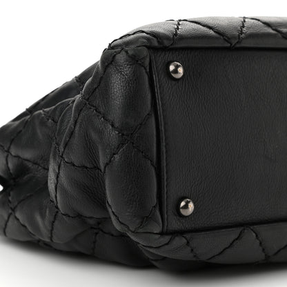Chanel Calfskin Medium Stitch It Tote Black 9 of 10