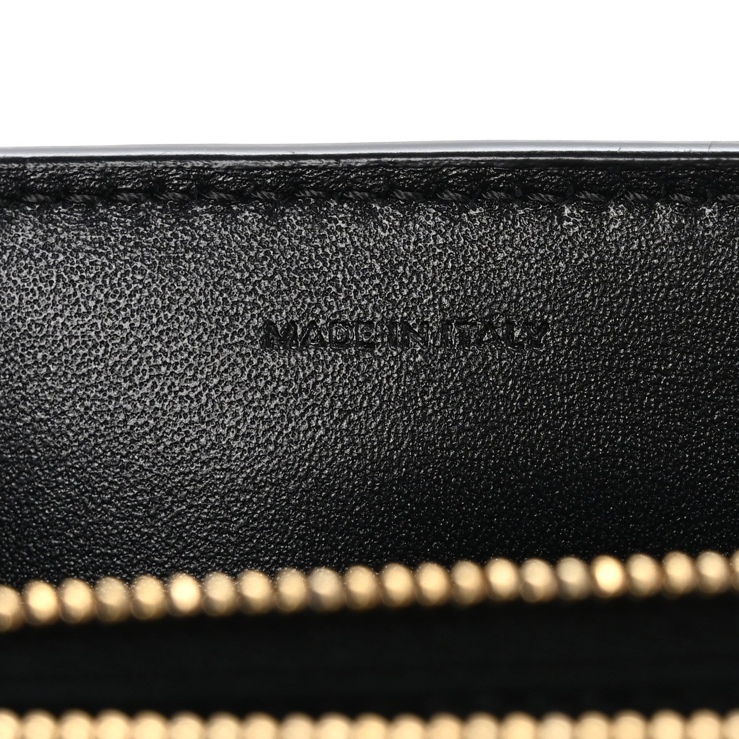Celine Shiny Calfskin Triomphe Chain Shoulder Bag Black 6 of 10