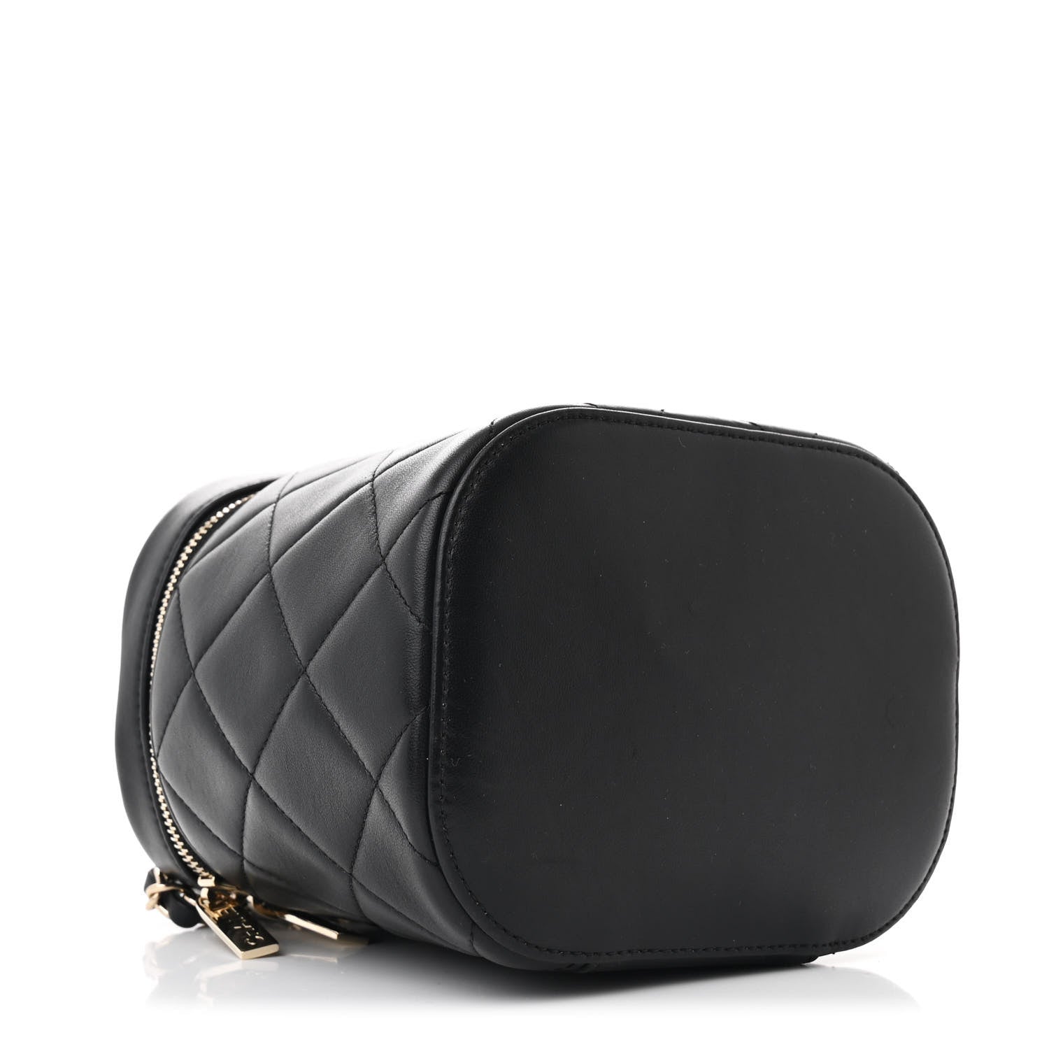 Chanel Lambskin Quilted Trendy Vanity Case Black 4 of 11