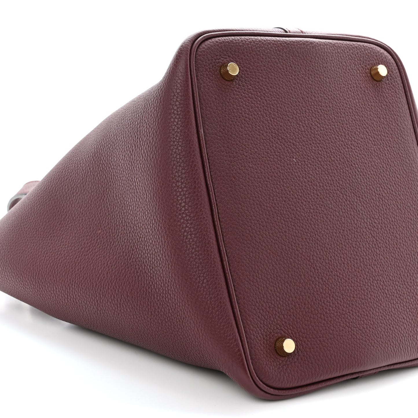 Taurillon Clemence Picotin Lock 22 MM Rouge Sellier