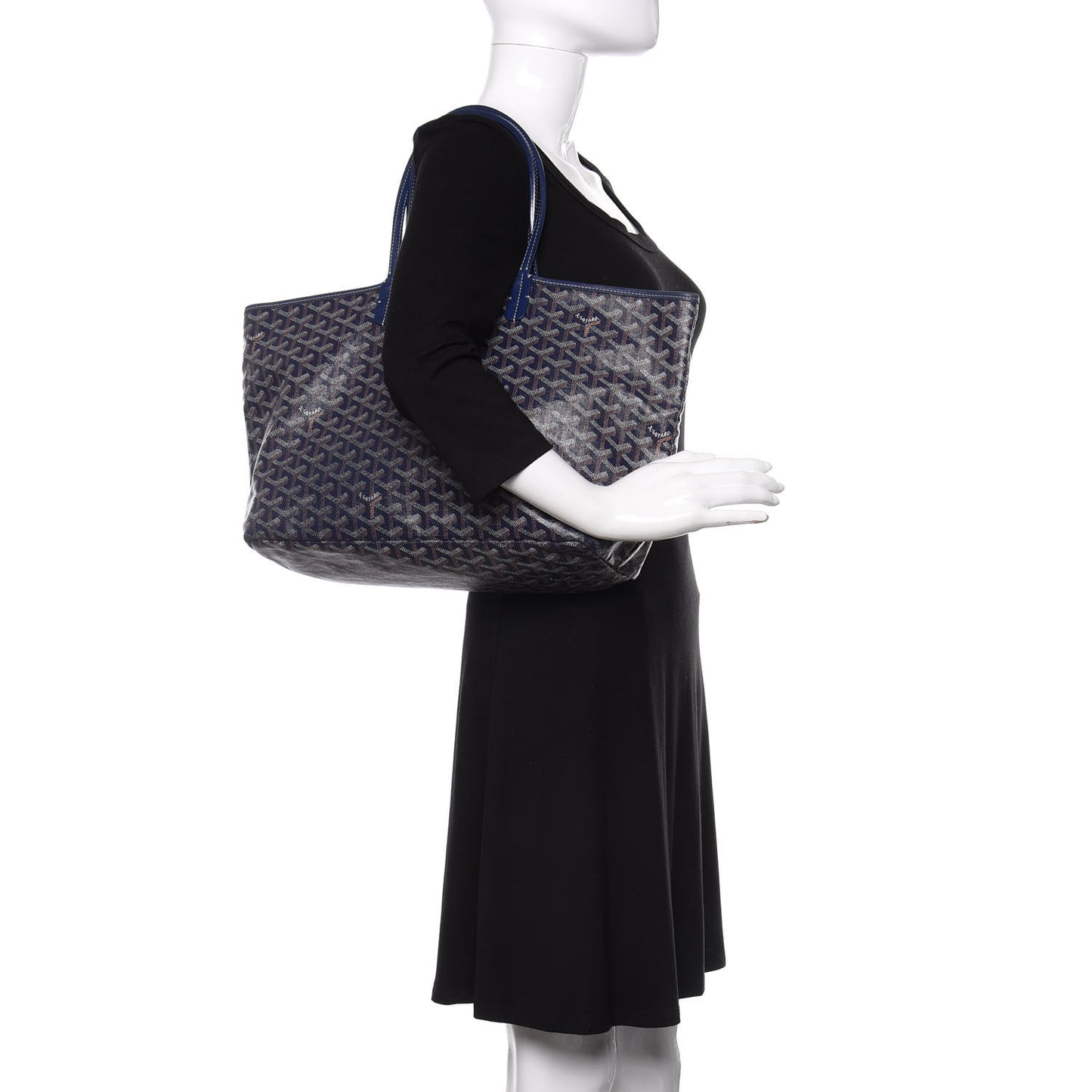 Goyardine Saint Louis PM Navy