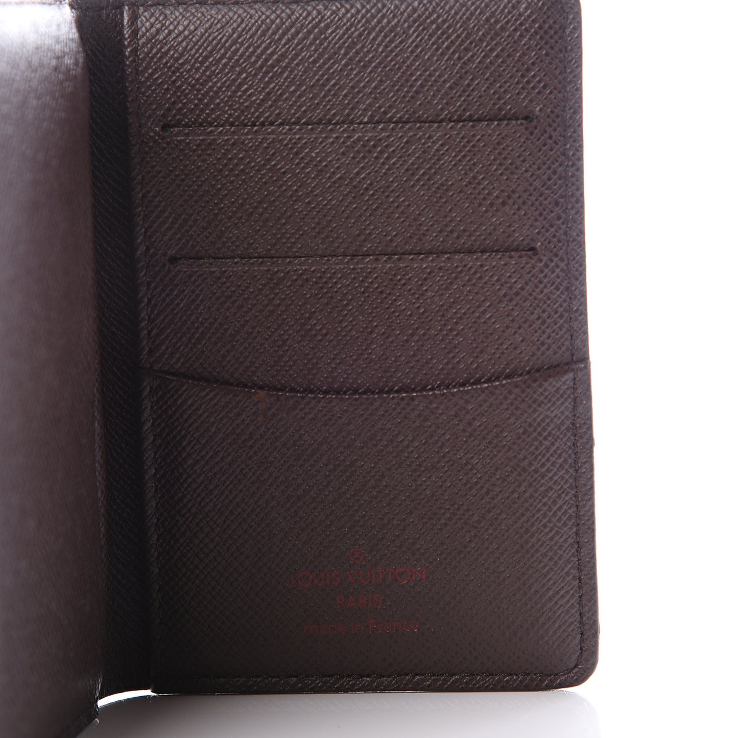 Damier Ebene Pocket Organizer
