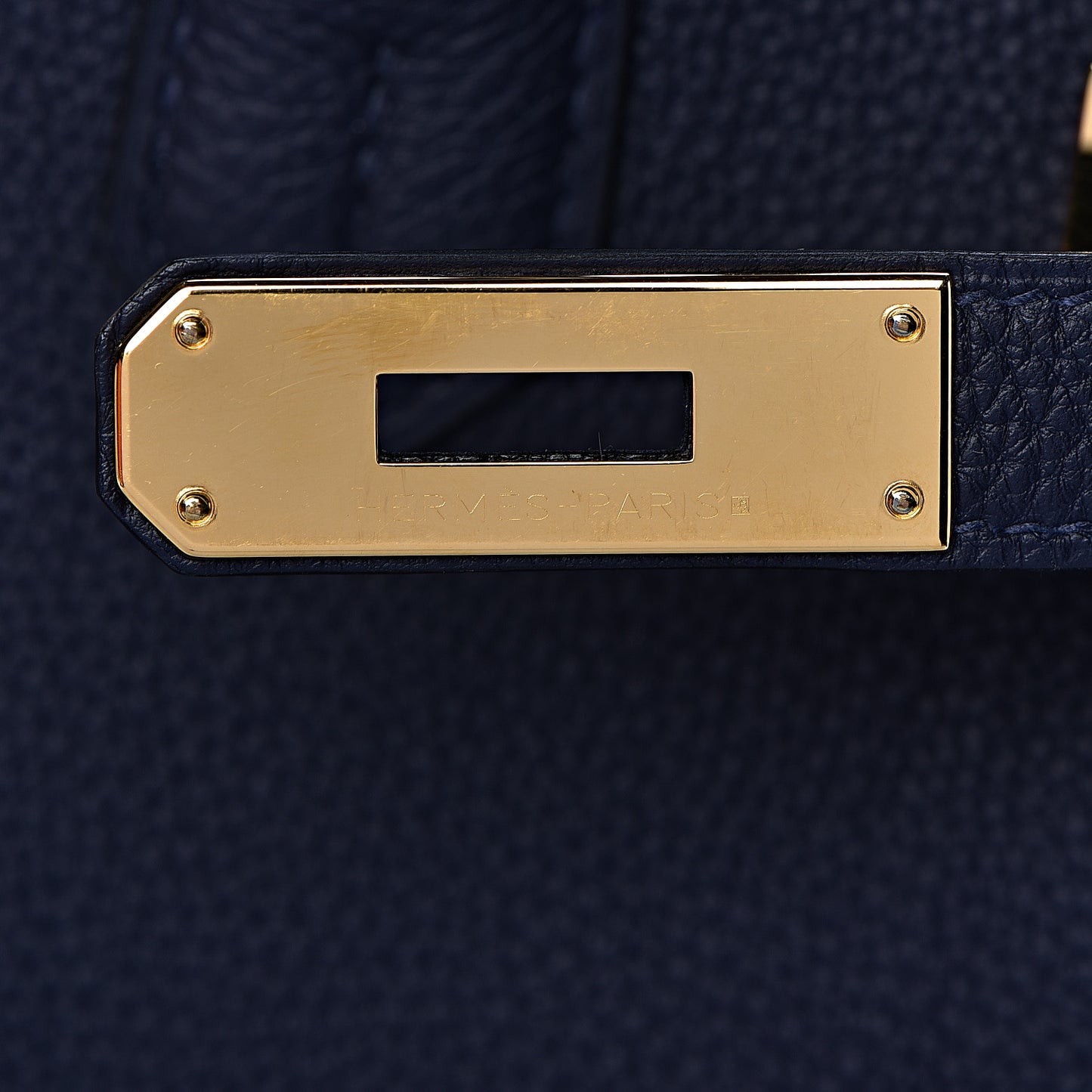 Togo Birkin 35 Bleu Nuit