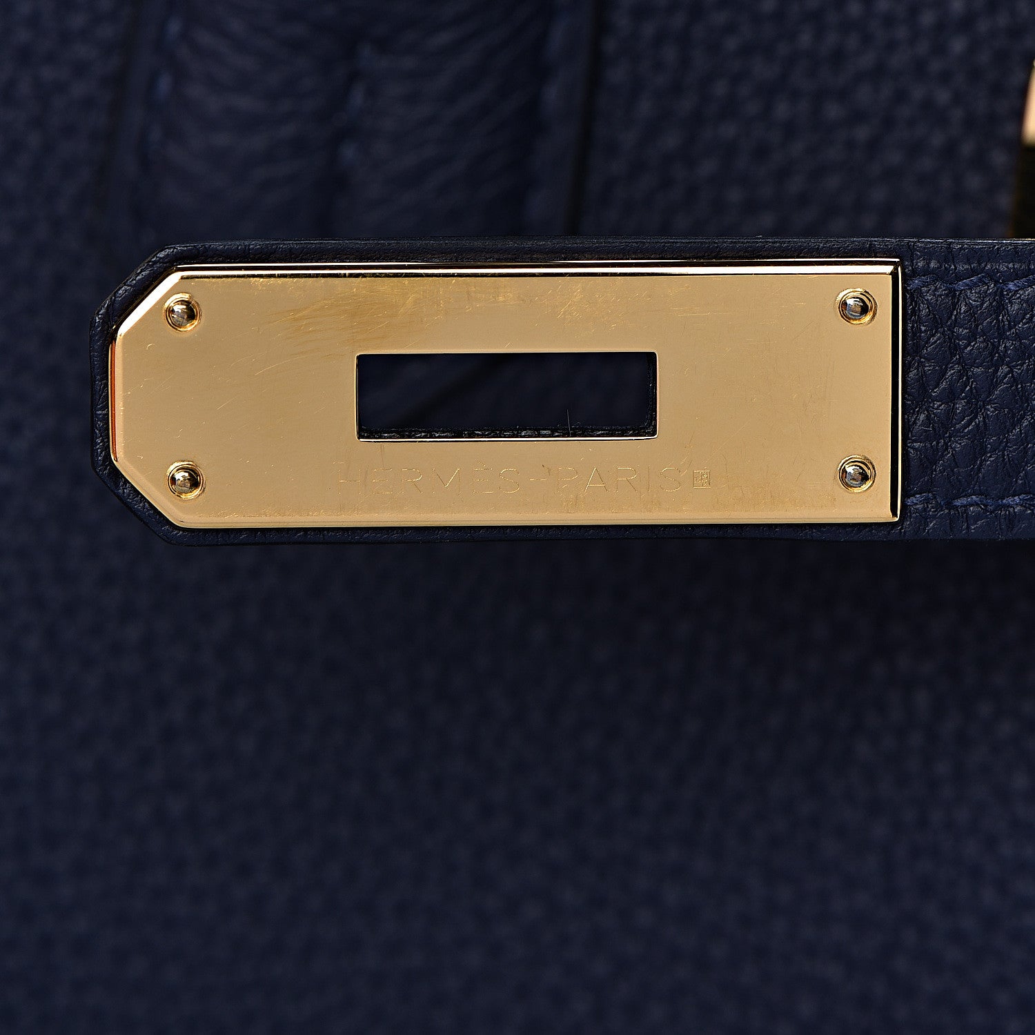 Hermes Togo Birkin 35 Bleu Nuit 25 of 34