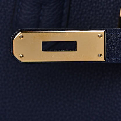 Hermes Togo Birkin 35 Bleu Nuit 25 of 34