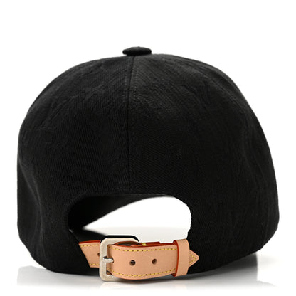Louis Vuitton Monogram Essential Cap 58 Black 6 of 10