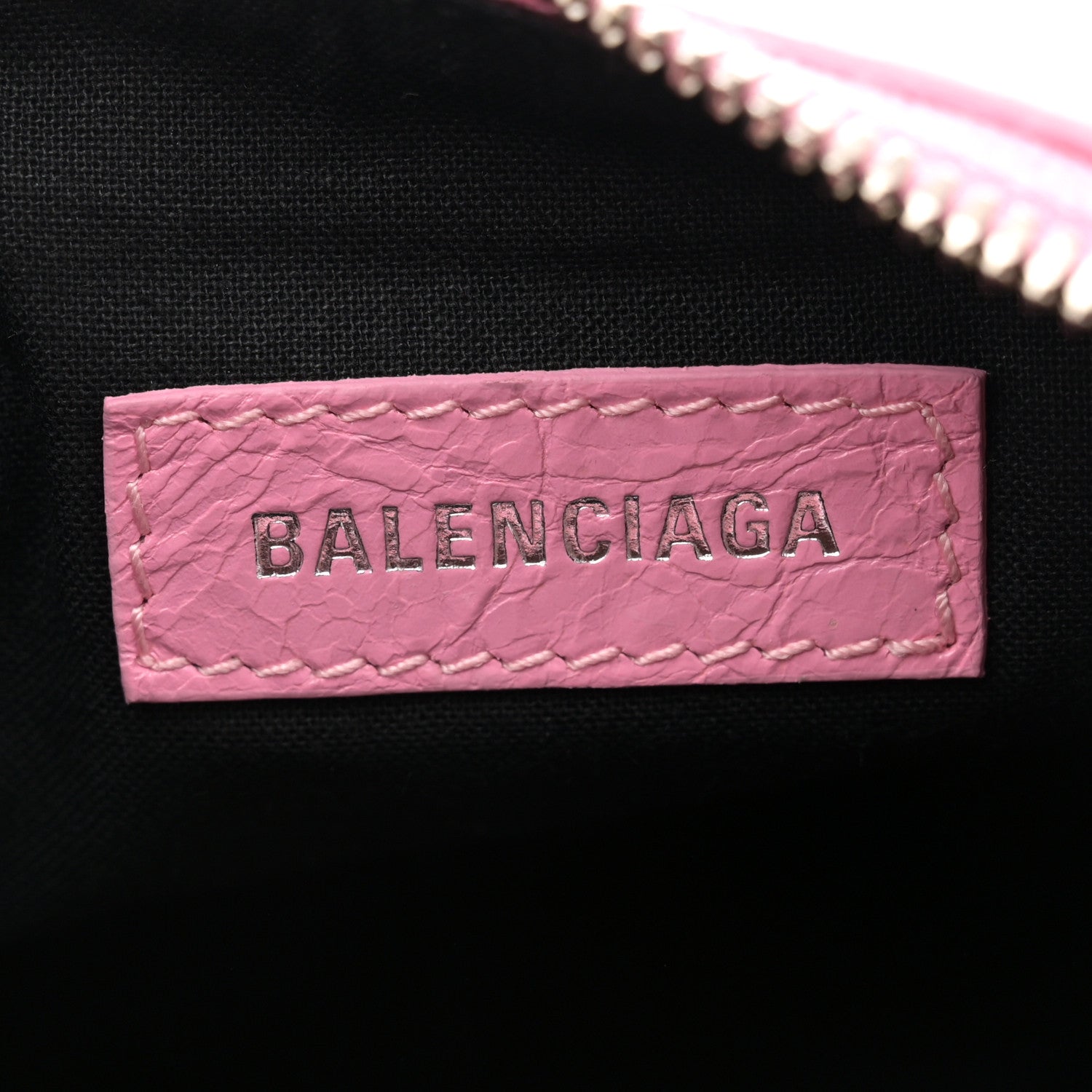 Balenciaga Agneau Arena Le Cagole Shoulder Bag XS Candy Pink 7 of 11