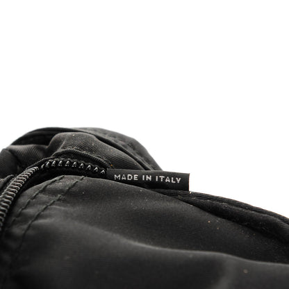 Prada Nylon Vela Messenger Black 6 of 6