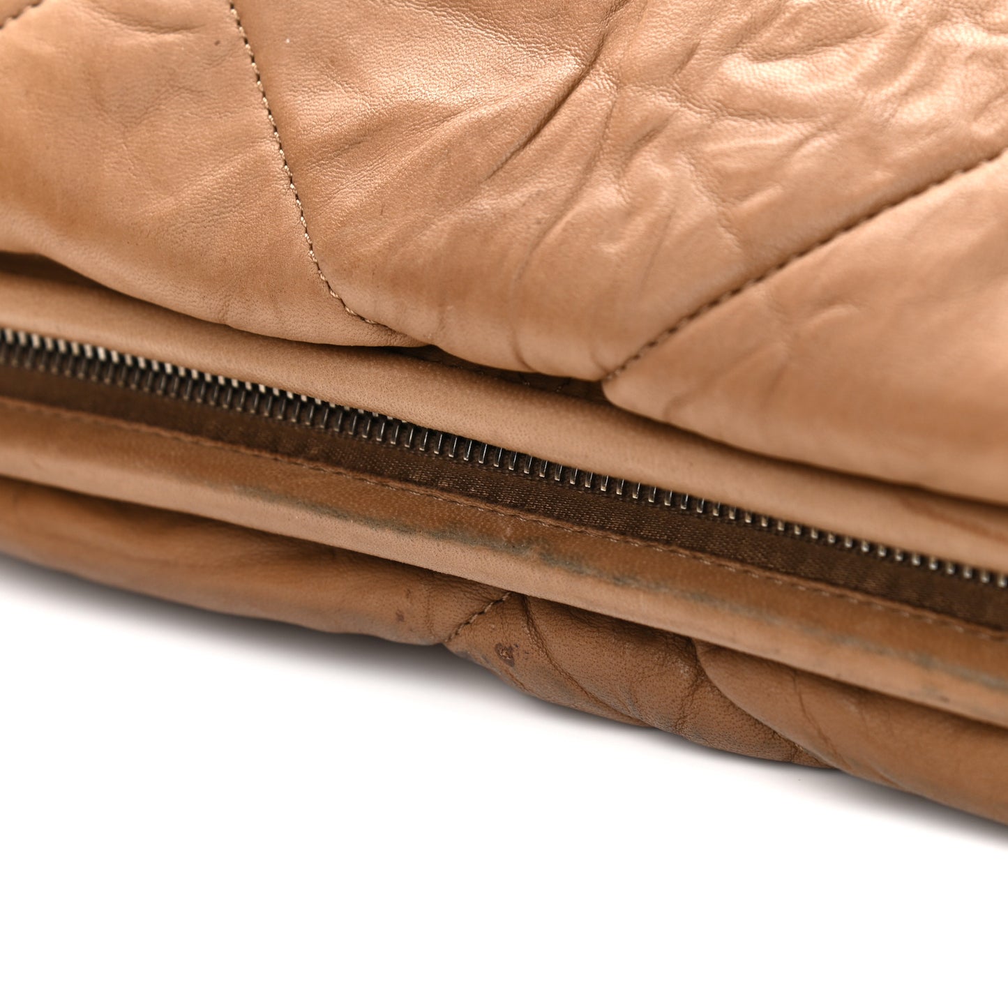 Lambskin Amalia Double Wear Satchel Camel