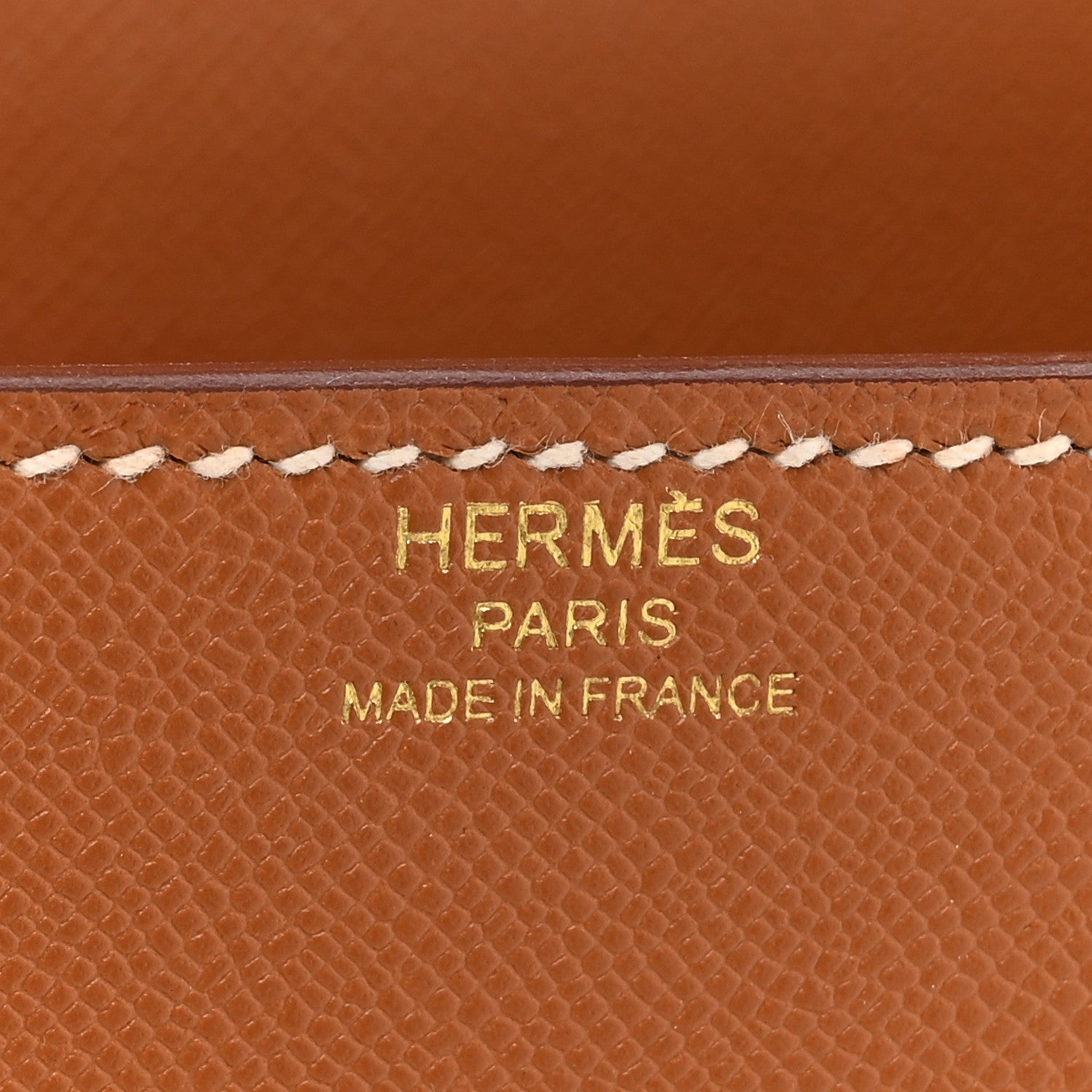 Hermes Epsom Cinhetic Boxy Top Handle Bag Gold 6 of 14
