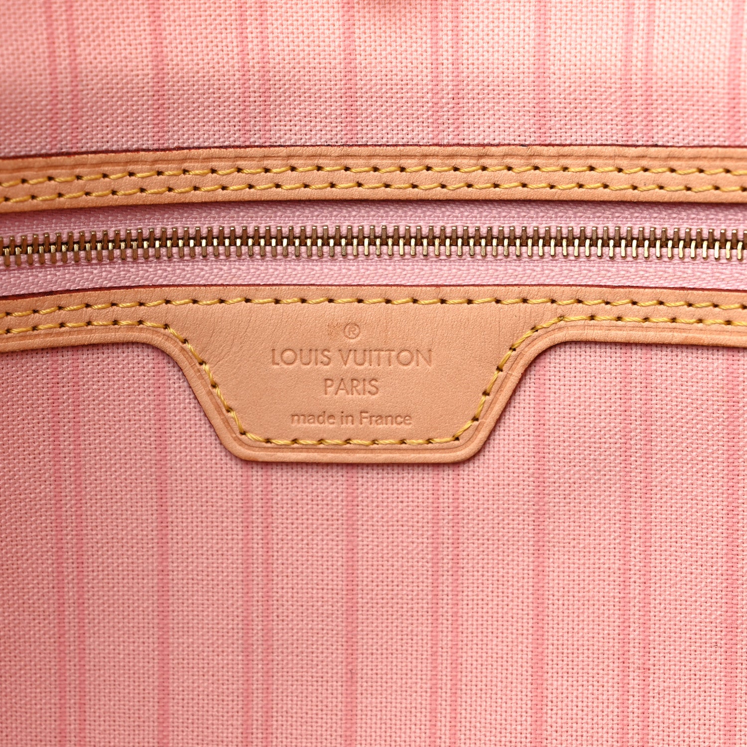 Louis Vuitton Damier Azur Delightful MM Rose Ballerine 6 of 14