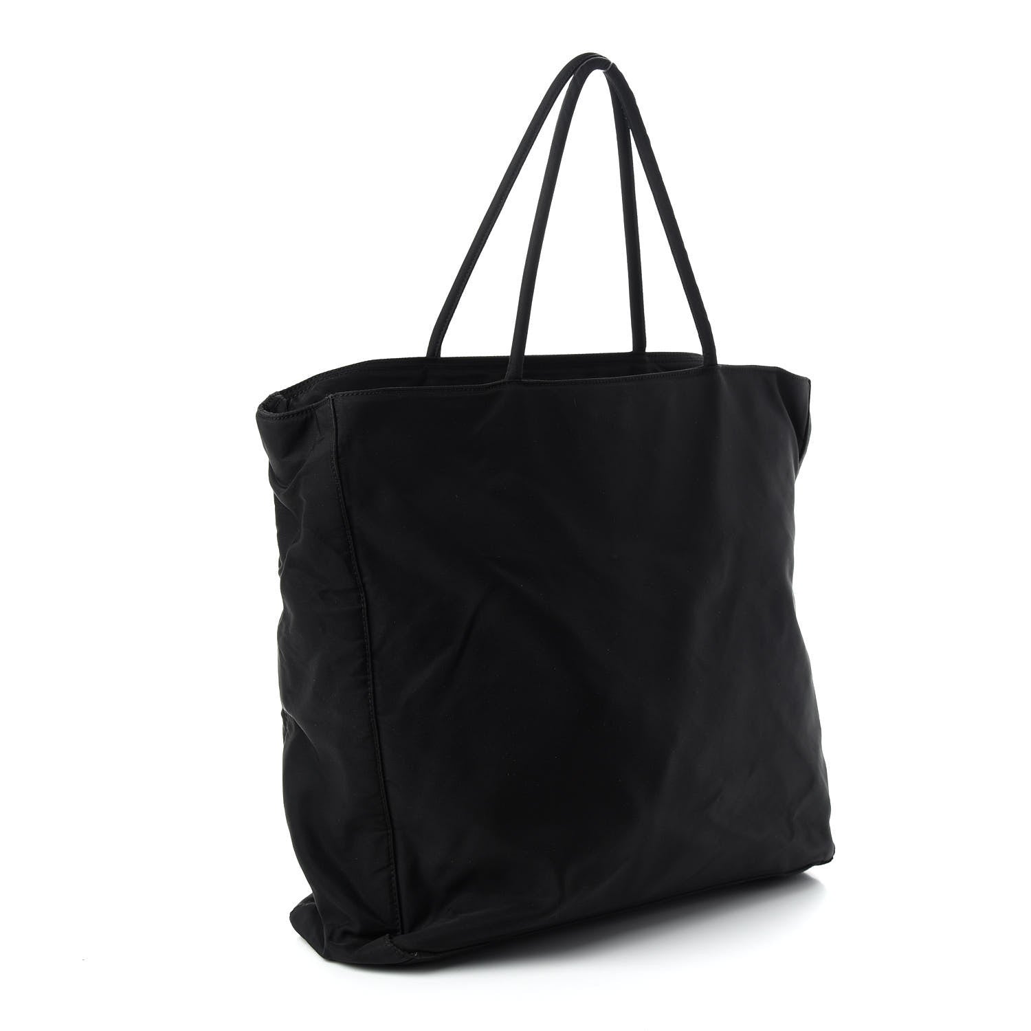 Prada Tessuto Nylon Tote Black 2 of 8