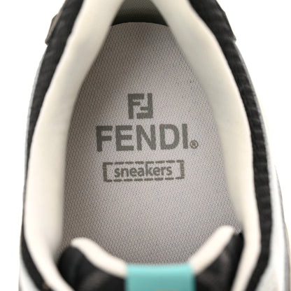 Fendi Nubuck Mesh FF Mens Faster Sneakers 11 Lava Stone 7 of 9
