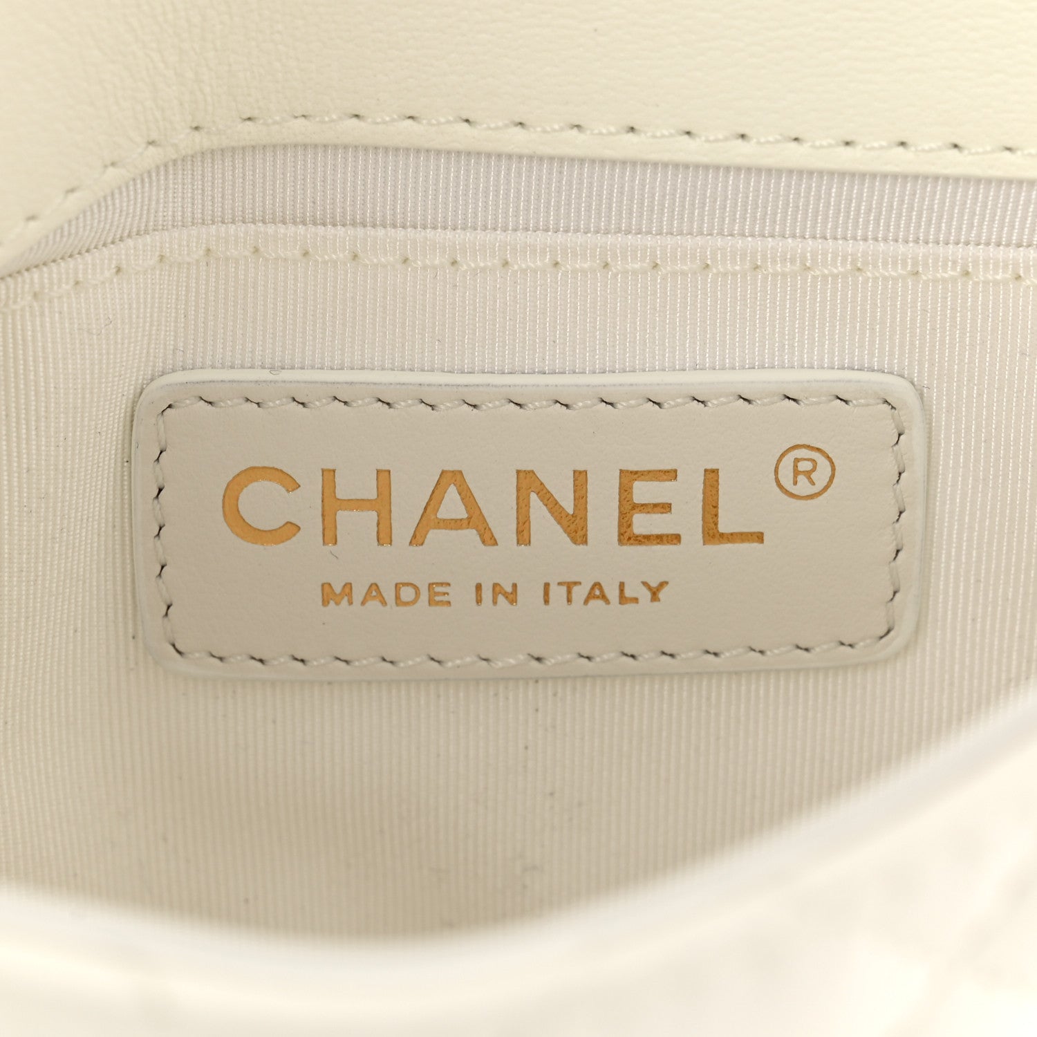 Chanel Lambskin Quilted Side Packs White 7 of 12