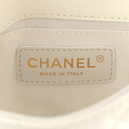 Chanel Lambskin Quilted Side Packs White 7 of 12