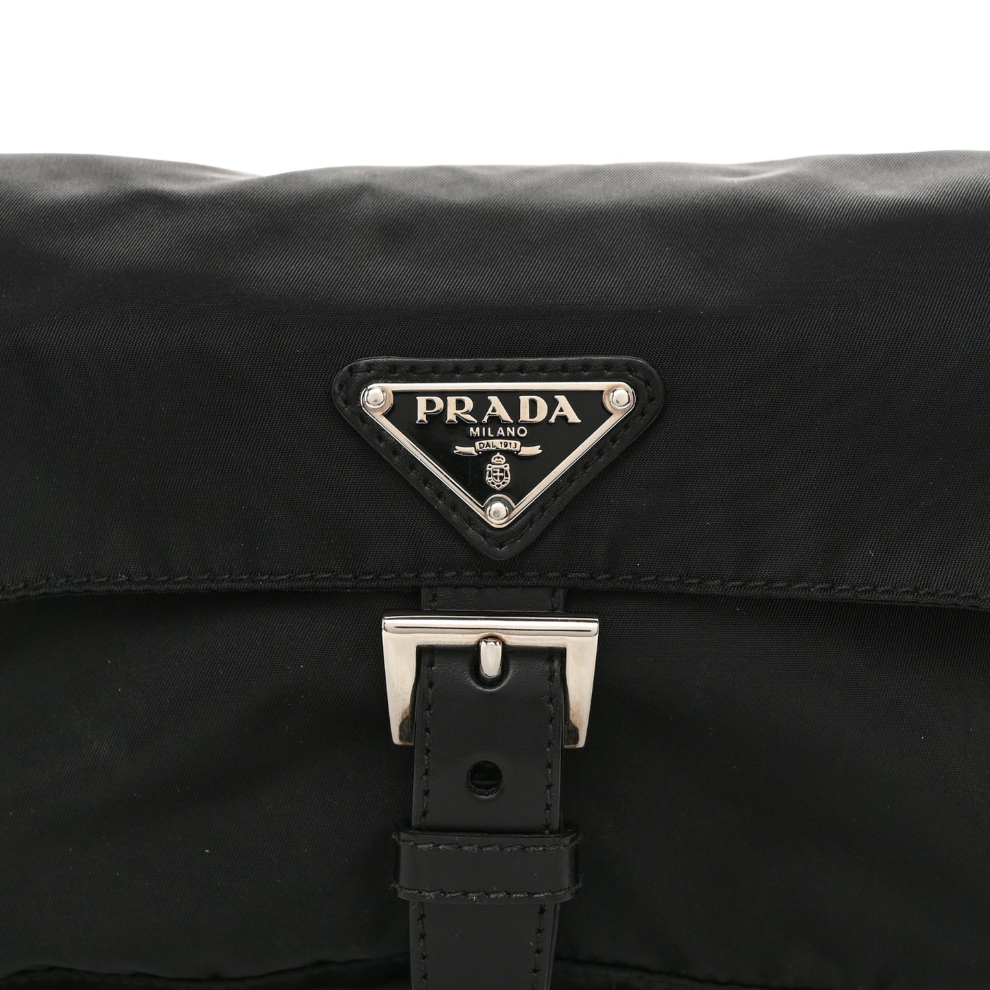Tessuto Nylon Belt Bag Black