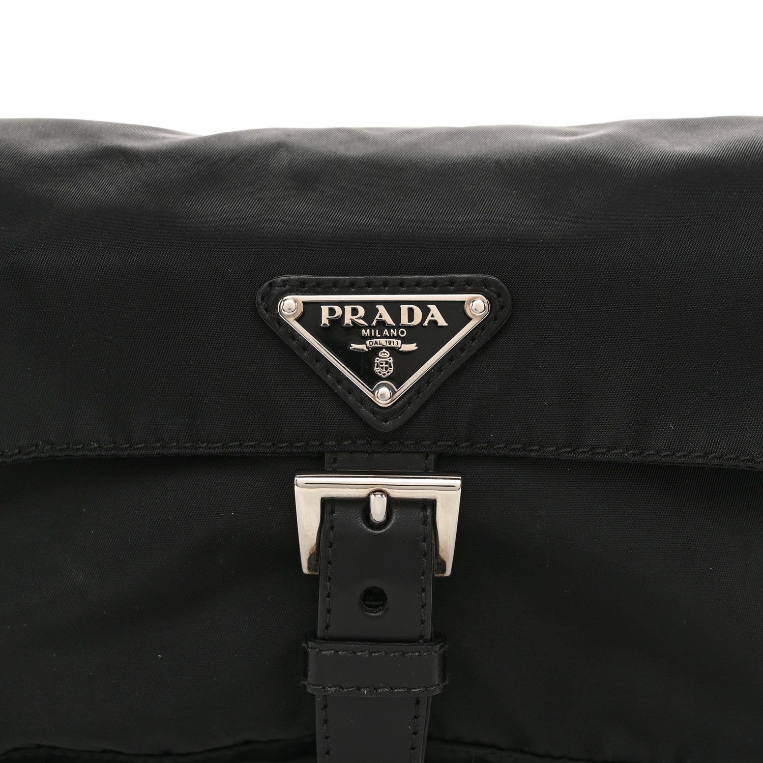 Prada Tessuto Nylon Belt Bag Black 8 of 10