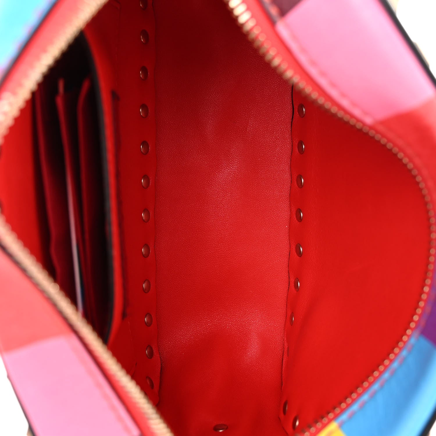 Valentino Garavani Vitello 1973 Rockstud Camera Crossbody Bag Multicolor 5 of 10