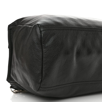 Givenchy Pebbled Calfskin Medium Pyramid Stud Pandora Black 10 of 11