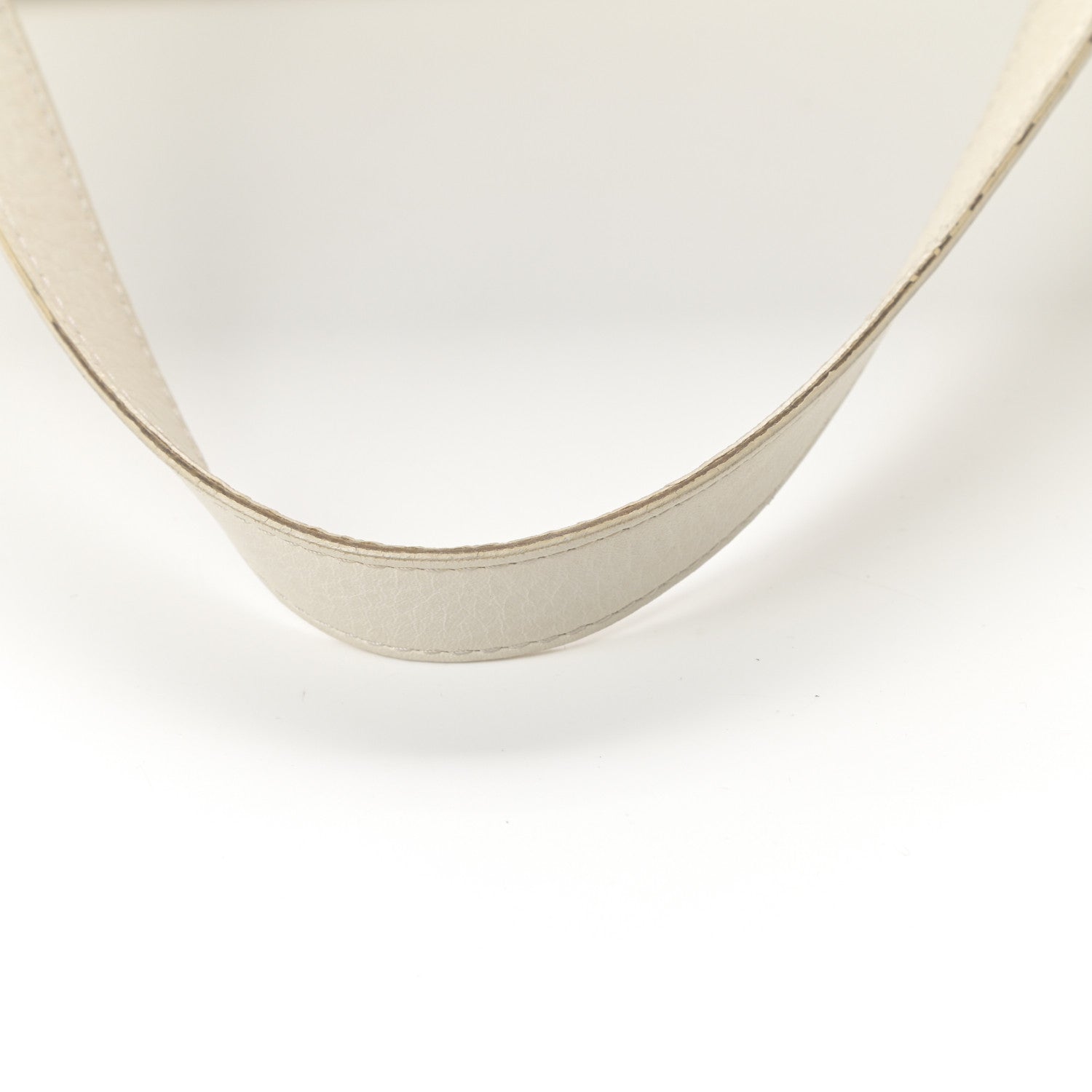Christian Dior Calfskin Logo Charms Boston White 14 of 17