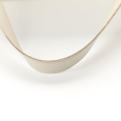 Christian Dior Calfskin Logo Charms Boston White 14 of 17