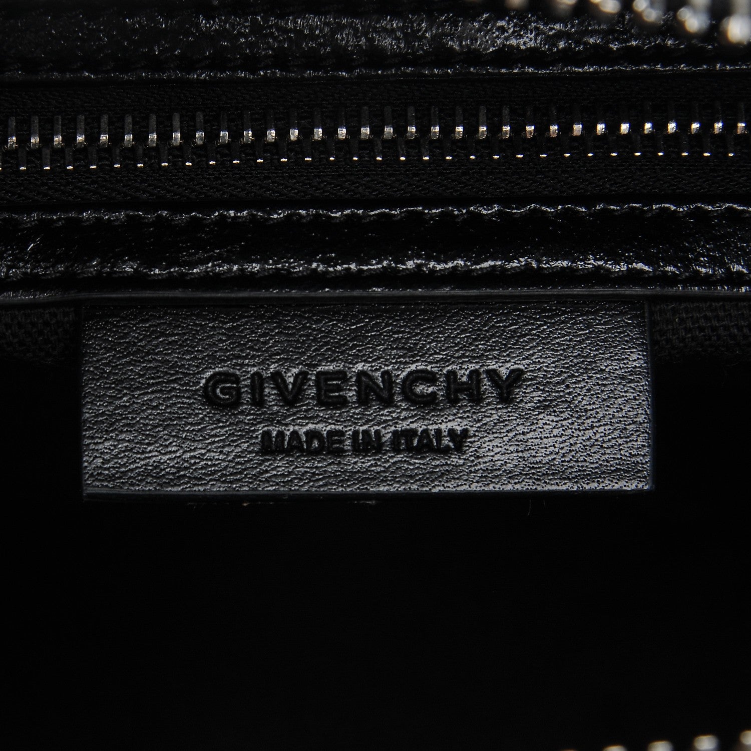 Givenchy Shiny Lord Calfskin Small Antigona Black 6 of 7