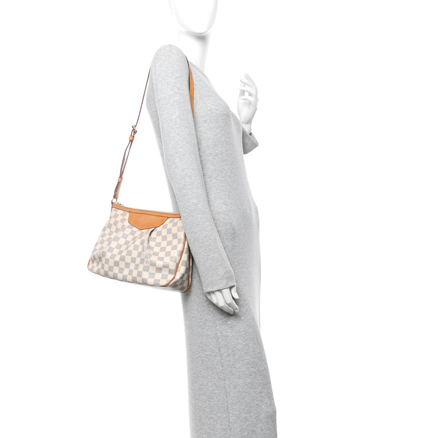 Louis Vuitton Damier Azur Siracusa PM 2 of 10