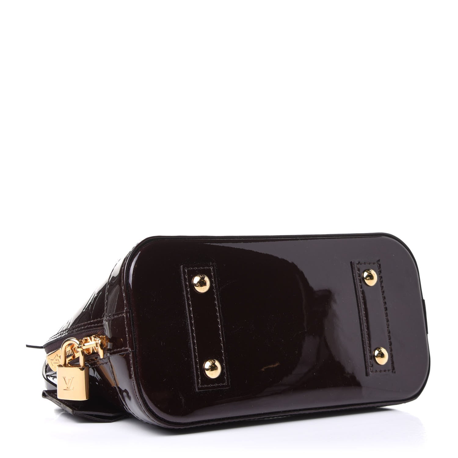 Louis Vuitton Vernis Alma BB Amarante 4 of 13