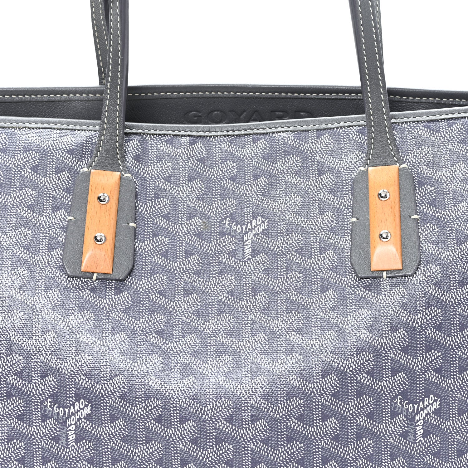 Goyard Goyardine Marquises Tote Grey 7 of 9