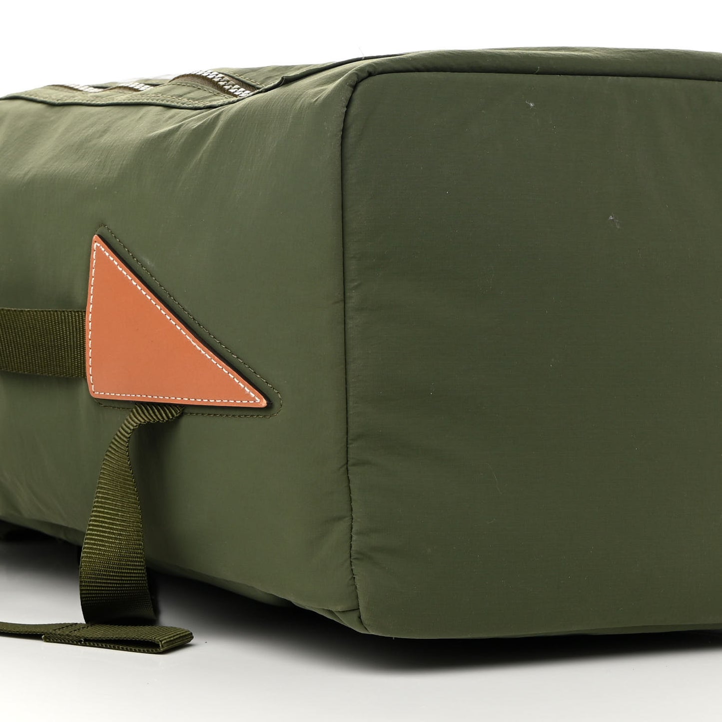 Recycled Nylon Eye/LOEWE/Nature Roll Top Backpack Khaki Green